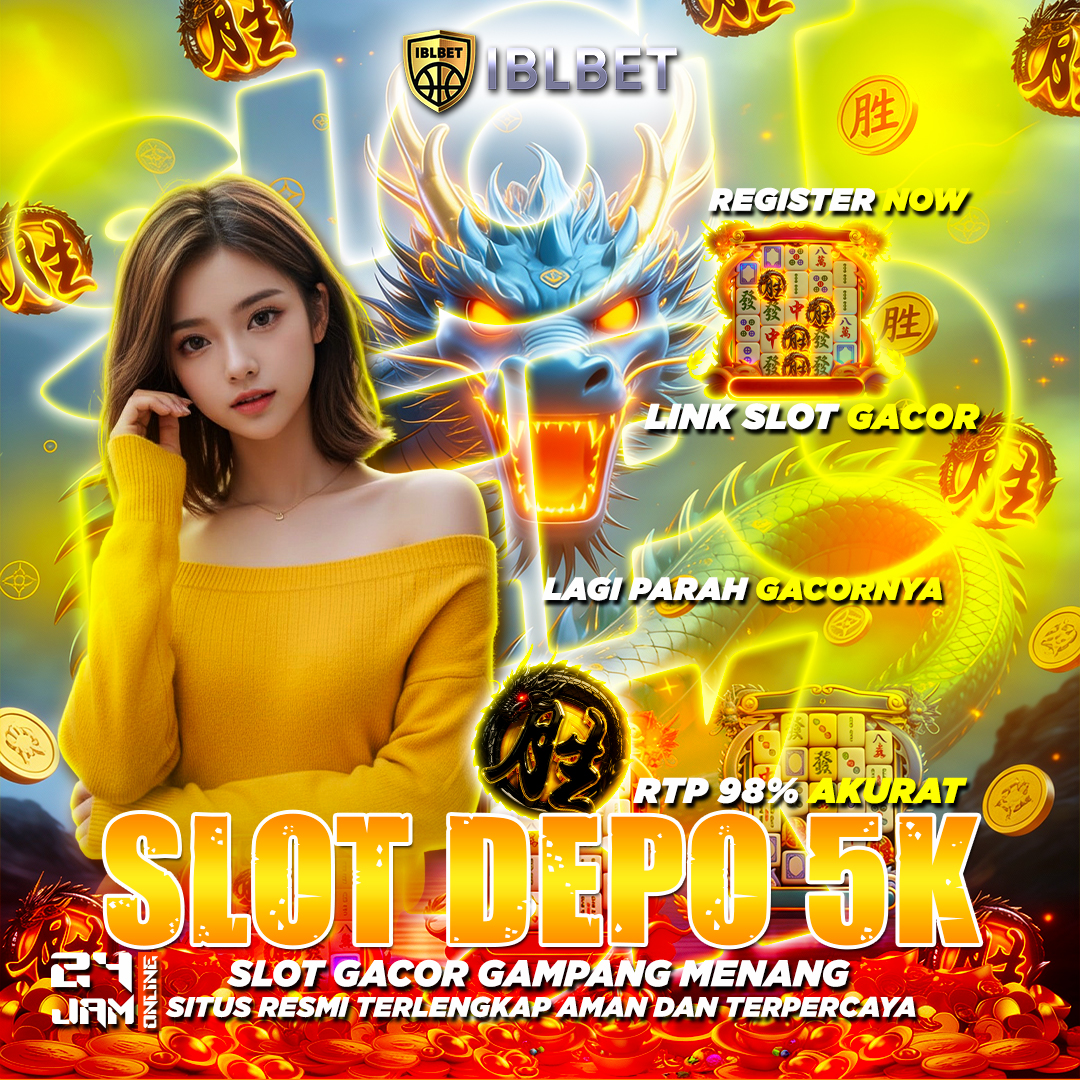 IBLBET merupakan link official situs slot terbaik tahun 2026 yang menawarkan pengalaman bermain seru hanya dengan depo min 5k berpeluang menang tinggi setiap putarannya.