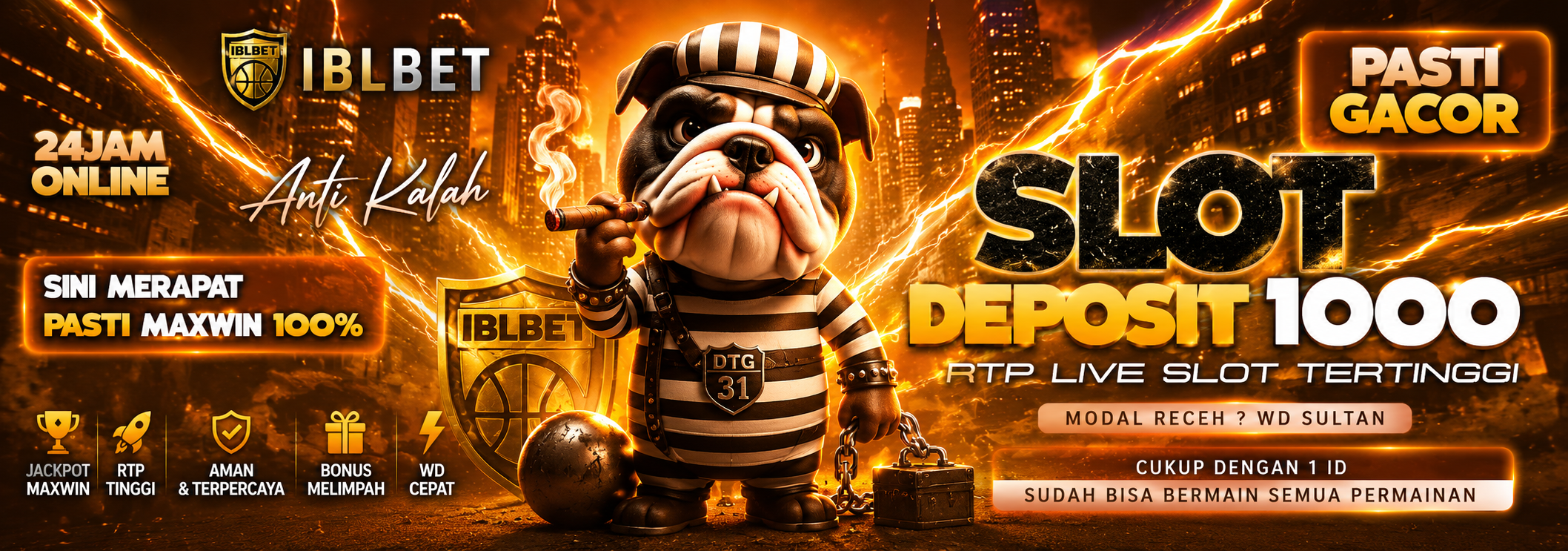 IBLBET SLOT DEPOSIT 1000