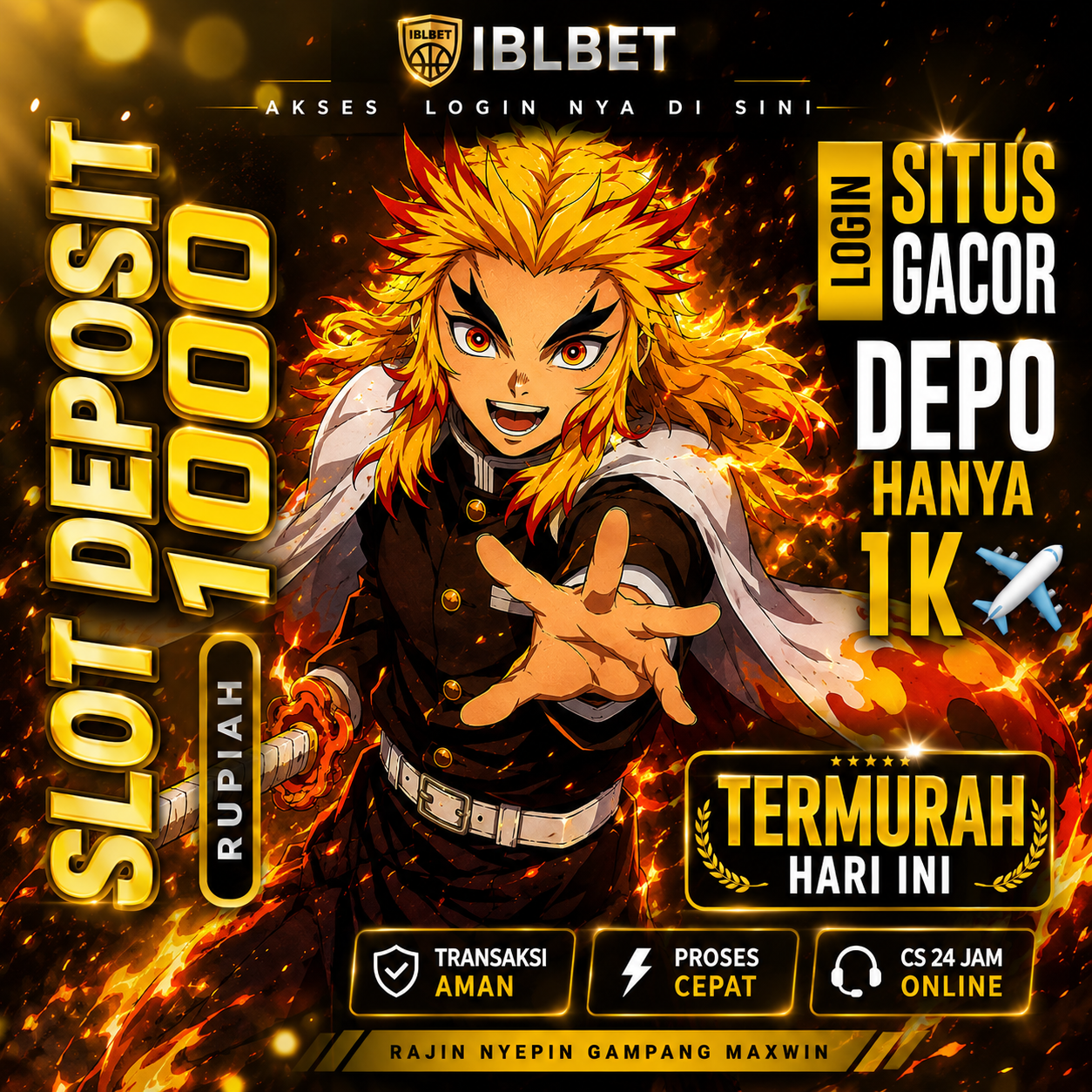 SLOT DEPOSIT 1000 ✈️ Login Situs Gacor Depo Hanya 1k Termurah Hari ini