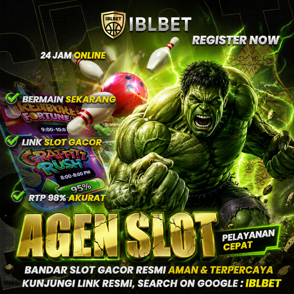 Thumbnail 1 of 3, Poster, IBLBET ️🥦 Portal Link Situs Terpercaya Agen Slot777 Resmi Anti Badai designed and sold by IBLBET.
