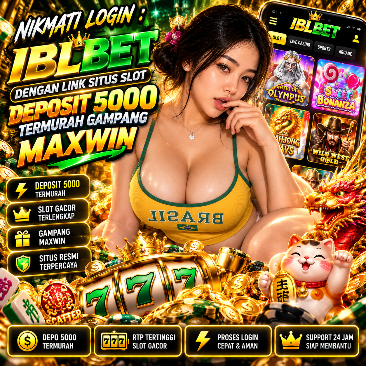 NIKMATI LOGIN : IBLBET DENGAN LINK SITUS SLOT DEPOSIT 5000 TERMURAH GAMPANG MAXWIN